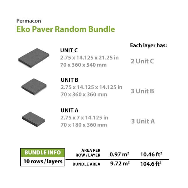 Permacon Eko Concrete Paver